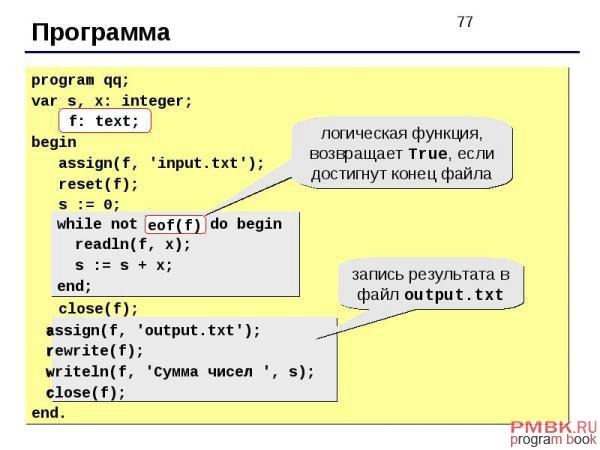 Книга: Одномерные массивы